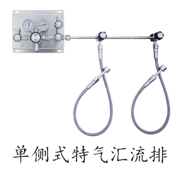 單側(cè)式特氣匯流排